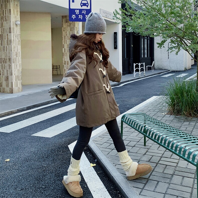 现货军绿色派克内胆羽绒服加厚外套5837-P275-K408,女装羽绒服,2C159
