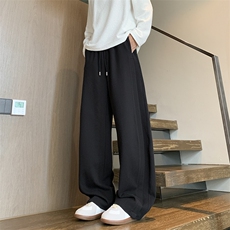 新款活页拼接弯刀卫裤XZ604-K137-特P40控78，男装休闲裤，星座604