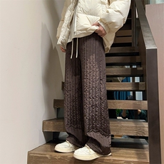 08冬季新款羽绒棉裤休闲裤男女美式加厚裤XZ211-1-K2377-P65，男装棉裤，星座211-1