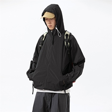 F711P55防晒指数50+薄款宽松大码港风防晒衣夹克皮肤衣，男装防晒衣，星座1204-3