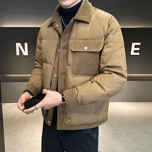 新标90白鸭绒男士羽绒服特批160元 有报告 A313-8322-P160图片