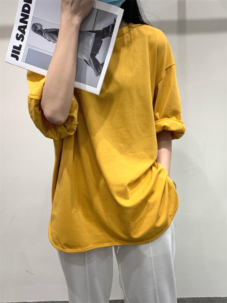 夏季新款欧版纯色T，其它，月光水岸
