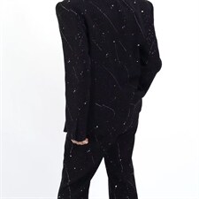 有货DXZ117-特批68高级感满天星西服套装男士西裤西装，男装西服套装，星座603-2