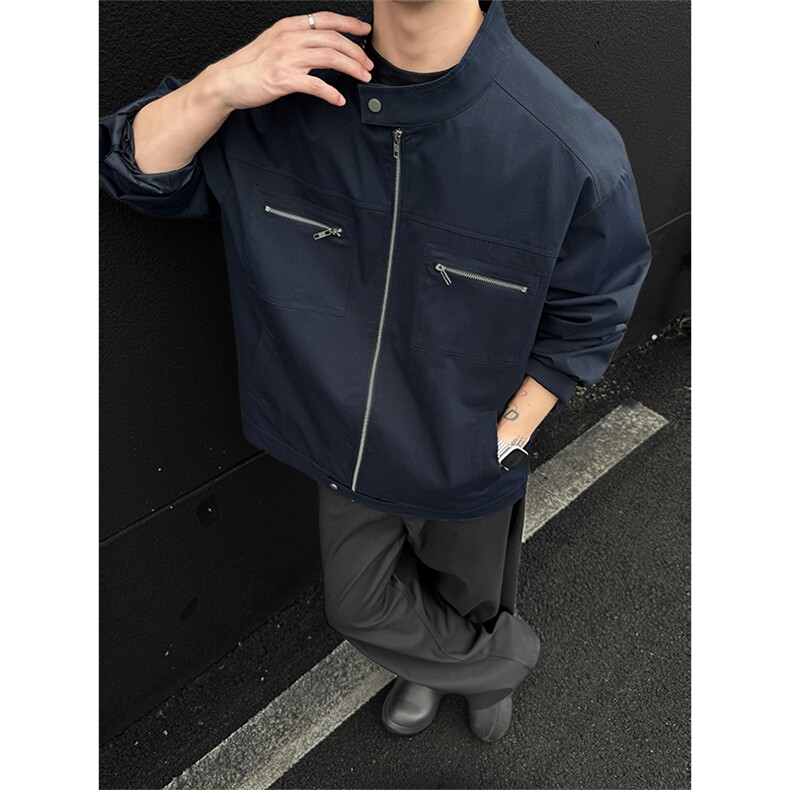 高街工装飞行夹克男秋季立领棒球服外套A436-1807-P80119,男装夹克,电商A436