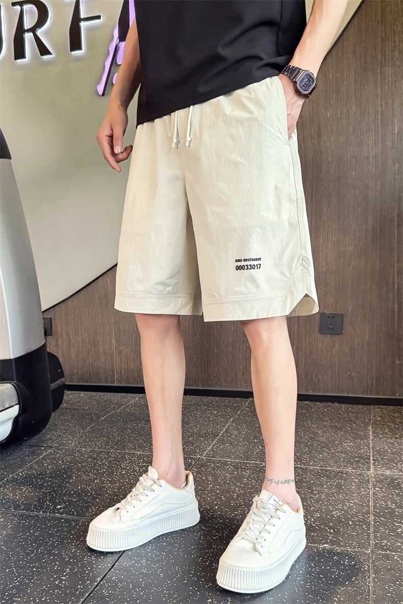DK98322 P4868 2025夏季户外速干休闲短裤男士五分裤小伙风图片