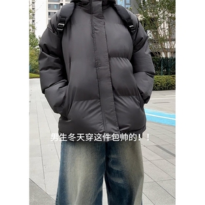 现货高品质美式高街冬季重磅三防加厚羽绒棉衣厚外套面包棉服图片