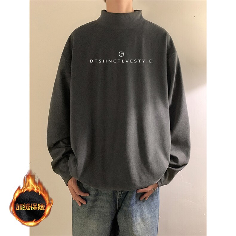 量大优可提供视频冬季德绒打底衫HD019-1-DR4505-P30,男装针织衫/毛衣,电商019-1