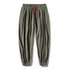 2021秋季新白底平铺面料：100%棉K2009-P35，男装休闲裤，电商A001