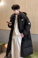 棉衣男冬季加厚潮流中长款棉服男棉袄情侣外套A071-Y300-P145，男装棉衣，电商A071
