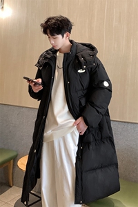 棉衣男冬季加厚潮流中长款棉服男棉袄情侣外套 A071-Y300-P145图片