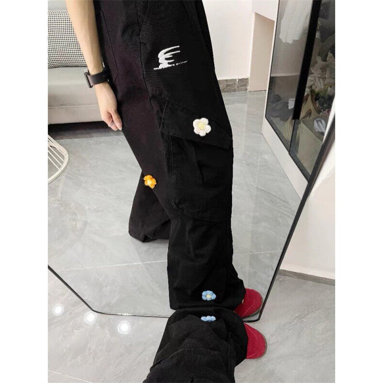 纯棉花朵刺绣工装牛仔裤ZK0377-P68,男装牛仔裤,星座313A(原308A-2)