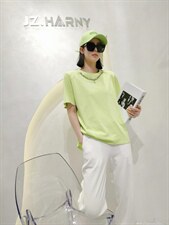 【现货】【2022】【夏装新品】9532短袖彩色T恤，女装T恤，俊泽.哈妮