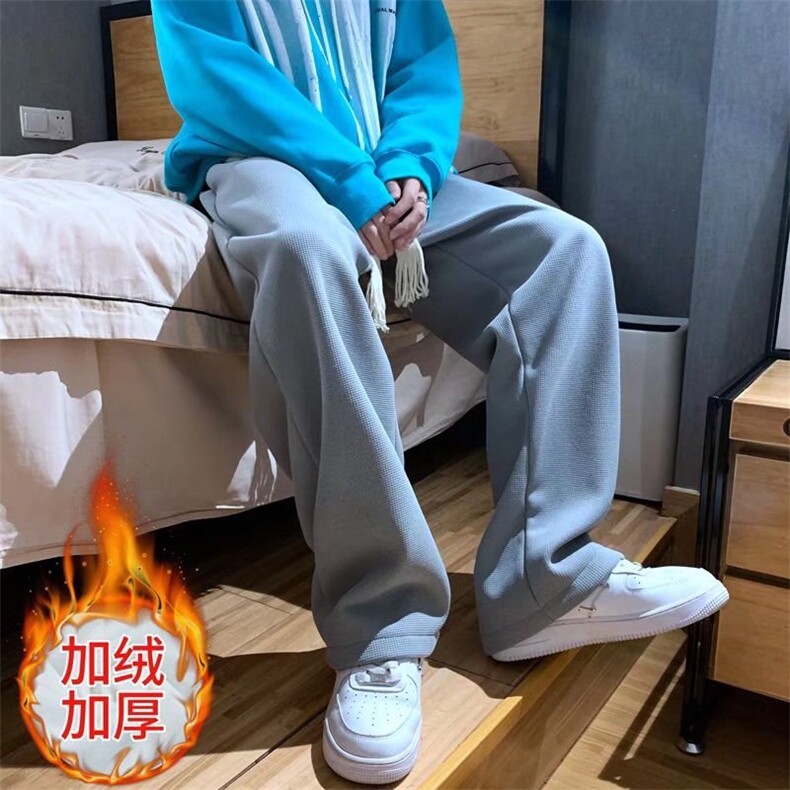 男秋冬新款加绒加厚休闲裤KH01P45,男装休闲裤,星座1116-2