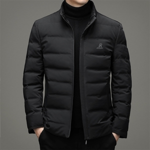 中年羽绒服男冬季宽松立领羽绒服爸爸冬装保暖外套MYYL-177-P180图片