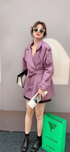 短款风衣图片