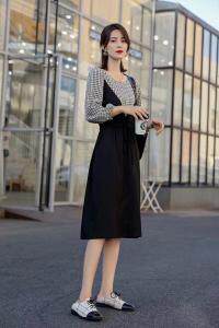 假两件连衣裙，女装连衣裙，琪轩蔓莎