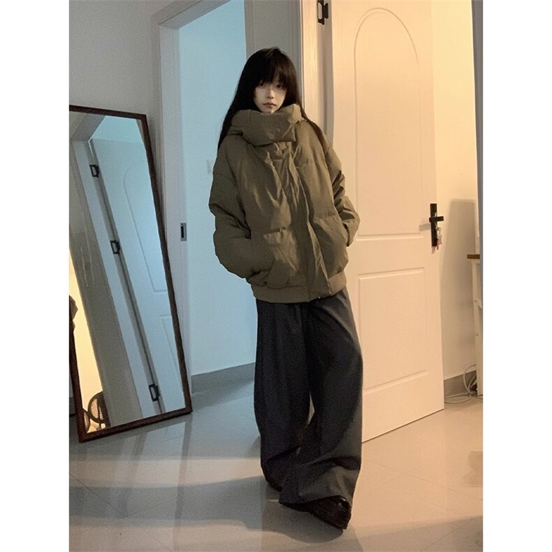 美式连帽pu皮棉服男女冬加厚保暖短款面包服情侣外套SMY6010,男装皮衣,星座208-5