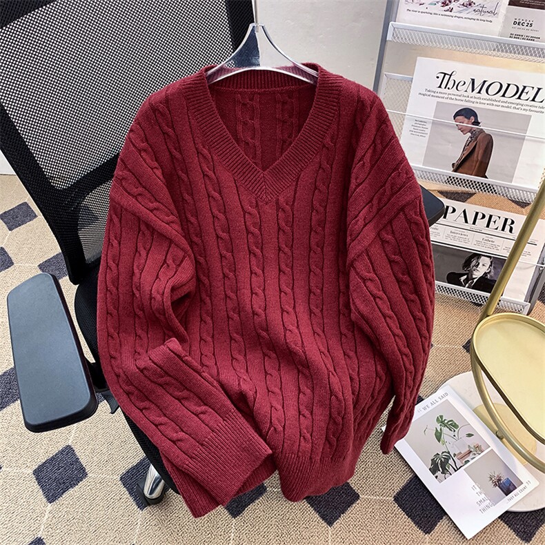 1506-1/MMY501北极绒/P64重磅纯北极绒新年毛衣红色男女款百搭，男装针织衫/毛衣，星座1506-1