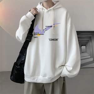 连帽卫衣男大码运动服帽衫外套WY2259-P35 加绒款-P40图片