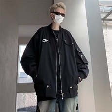 美式复古飞行员夹克男女宽松潮牌痞帅工装WT58-P65，男装夹克，星座1109-3