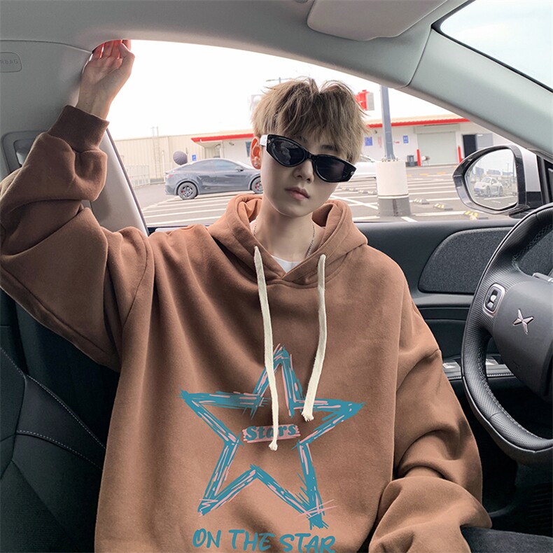8XL连帽卫衣男大码胖子帽衫大号运动服WY2340-P35加绒款-P40,男装卫衣,电商A040