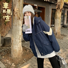 2025冬季加绒冲锋衣7842-P205-K308，女装棉衣/棉服，2C057