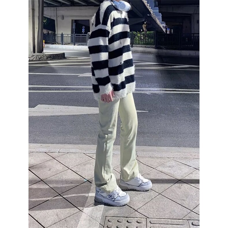 2024美式微喇牛仔裤男款春季长裤潮ZN1107P42,男装牛仔裤,星座1116-2