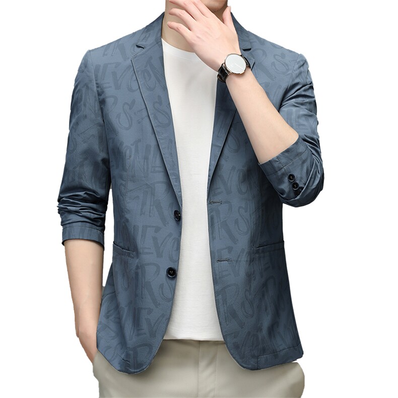 M8827钱塘2020-3春夏薄款男士精品单西主推款量大价优P140,男装西服,钱塘207-3