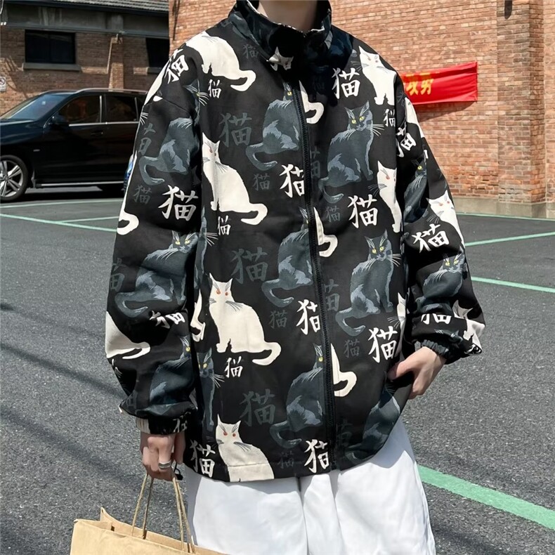 男秋季外套潮牌街头纯双层W961P50,男装夹克,星座1116-2