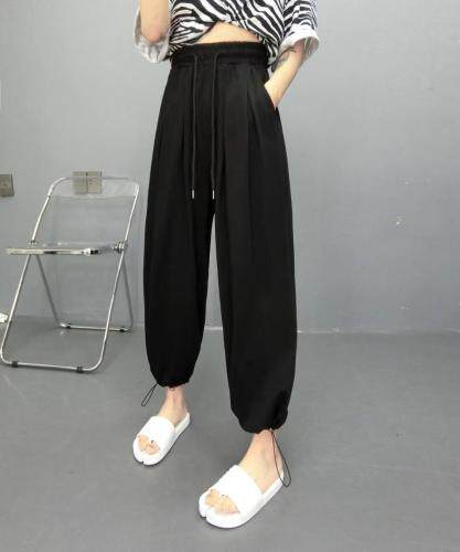 时尚个性卫裤，女装休闲裤，九今