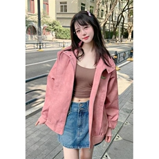 美式复古立领机车皮衣外套男春秋宽松美拉德夹克JA22，男装夹克，星座1116A（原606A-3）