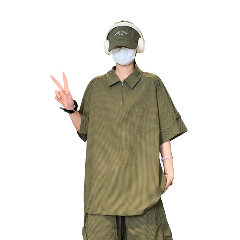 量大优供视频夏款polo衫短袖T恤男XH76-特P25,男装T恤,电商B367