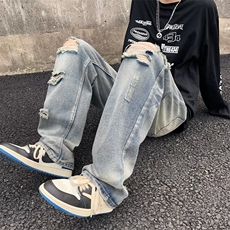 牛仔裤男夏季潮大码休闲裤子N371P38，男装牛仔裤，星座1116-2
