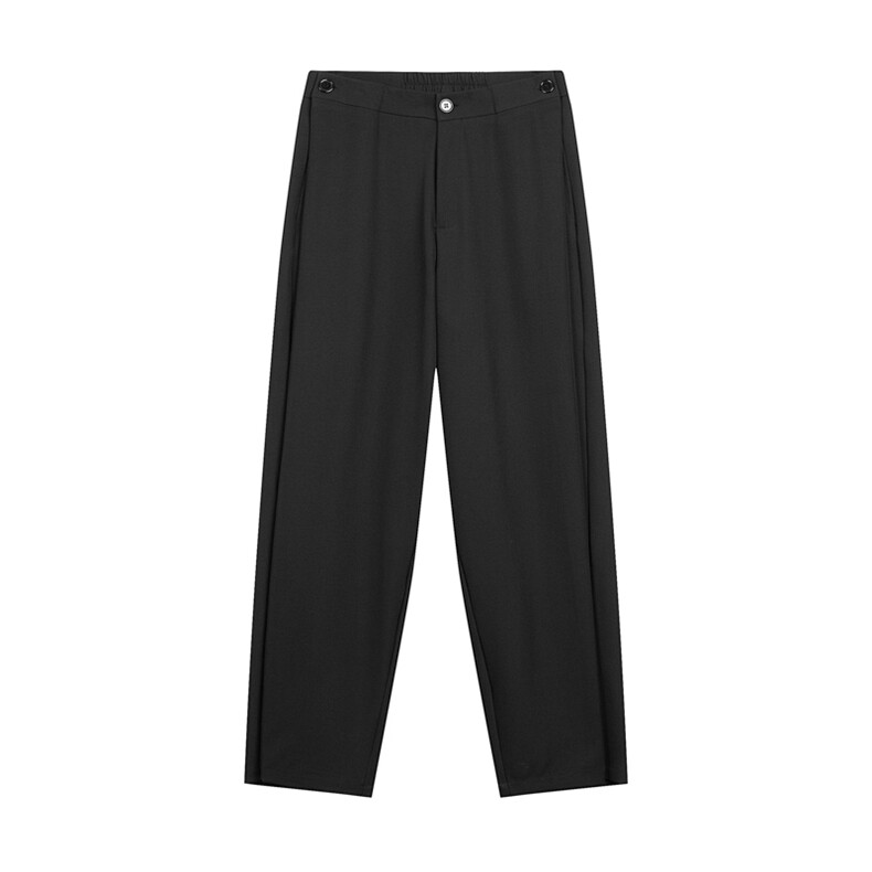 垂感阔腿西装裤cleanfit高级感直筒休闲长裤504-K868-P40控68图片
