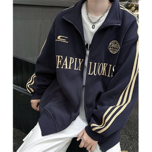 F548 P 55秋装男装休闲卫衣时尚宽松外套运动男装图片