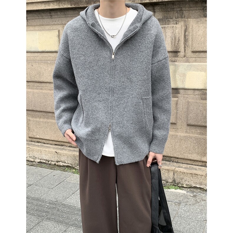 MY05重磅加厚开衫毛衣外套P135,男装针织衫/毛衣,星座702(原615)