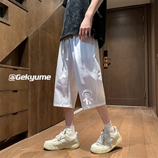 冰丝七分裤男大码速干短裤男五分裤QK72233-P25，男装休闲裤，电商A040