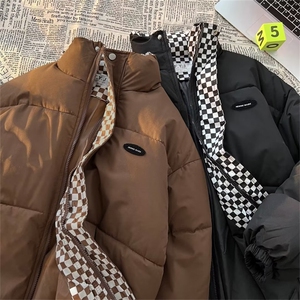情侣装炸街服港风ins潮牌宽松面包服bf风外套袄男W5725-P75