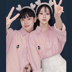 26春夏现货情侣长袖衬衫印花宽松衬衣休闲薄款外套C903P55，男装衬衫，星座716A-1（原星座815）