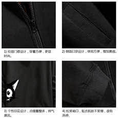 KS21035-P38加绒款-P43连帽开衫卫衣男运动外套大码班服砖墙，男装卫衣，电商A040A