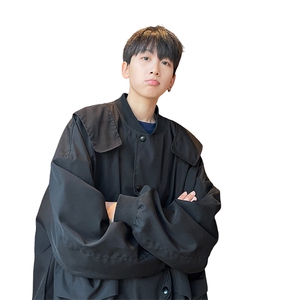 错位门禁飞行员夹克男外套男棒球衣服 XH26-P70图片
