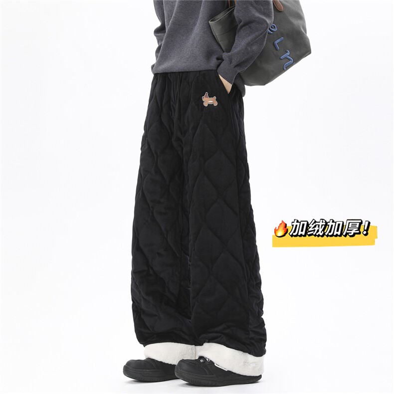现货冬季加厚保暖运动休闲棉裤A337-S228-P53-控98,男装棉衣,电商A337
