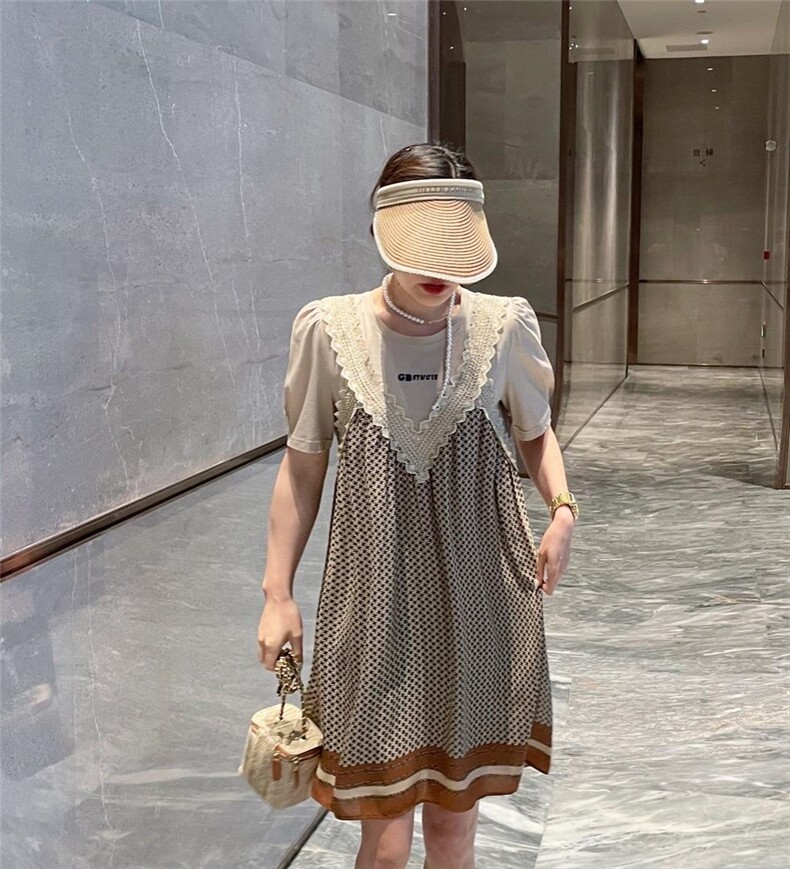 2022夏季连衣裙，女装连衣裙，漫迪MD