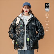 中性80白鸭绒新款潮流ins宽松保暖短款羽绒服YR102P255控328，男装羽绒服，A247A