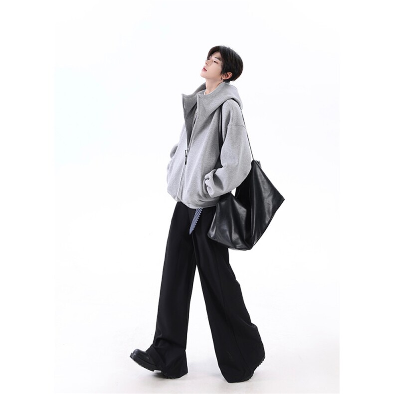 25气质学生男大清爽少年感毛呢连帽短款卫衣毛呢大衣mj1084-p118,男装毛呢大衣,电商B288