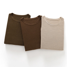 2025早春新款韩版圆领长袖小人刺绣宽松针织衫，女装针织衫/毛衣，温伦斯特羊绒