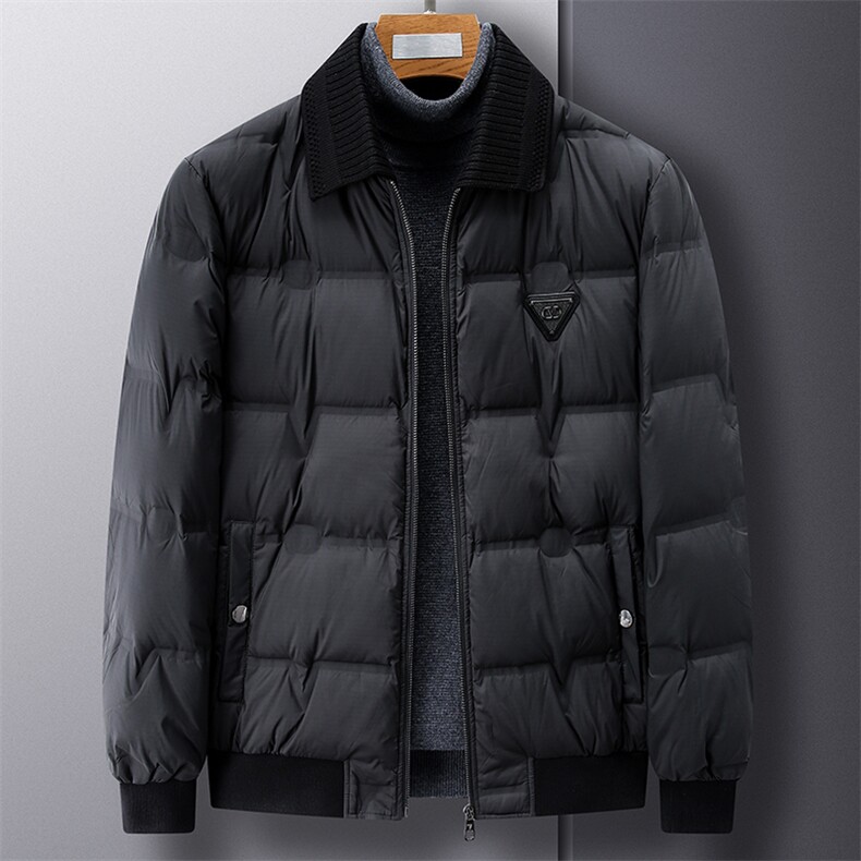 2026年冬季90白鸭绒防风羽绒服新款保暖百搭羽绒服HP8802-P305,男装羽绒服,星座1105-3