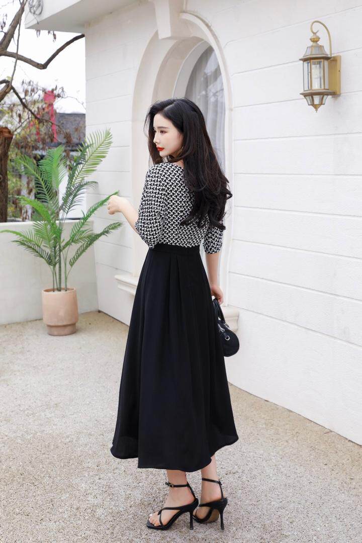 2023夏装连衣裙，女装连衣裙，贻思茗