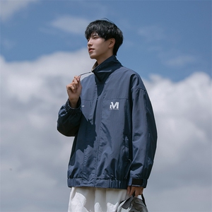 日系冲锋衣复古套装男春秋季户外潮流装夹克B225-W8413-P95-X118图片