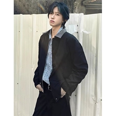 美式假两件拼接休闲短款夹克秋冬宽松外套上衣男女潮JYF36，男装夹克，星座1116A（原606A-3）